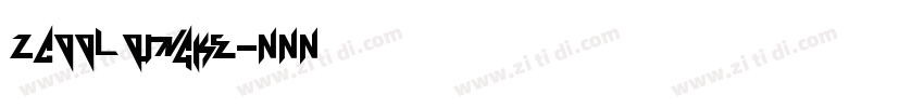 ZCOOL QingKe字体转换